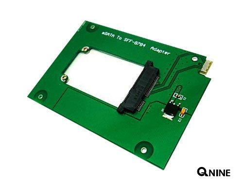 QNINE SFF8784 mSATA SSD to Work As WD Ultraslim SATA 3 HDD WD5000MPCK DFF-8784