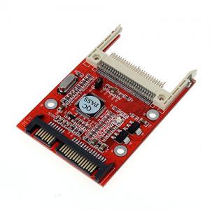 QNINE CF Compact Flash Type I/II to Serial SATA Adapter Converter Card