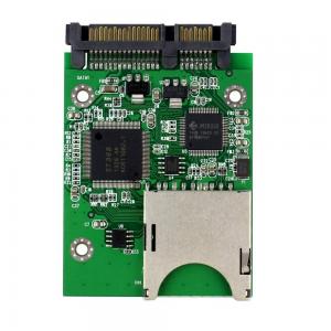 QNINE SD SDHC Secure Digital MMC Memory Card to 7+15P SATA Serial ATA Converter Adapter