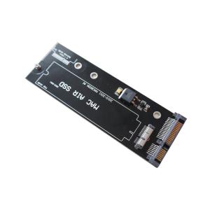 QNINE 6+12 Pin SSD to SATA Converter Adapter Card for 2010 2011 Macbook Air A1370 A1369 MC503 MC504 MC505 MC506 MC968 MC