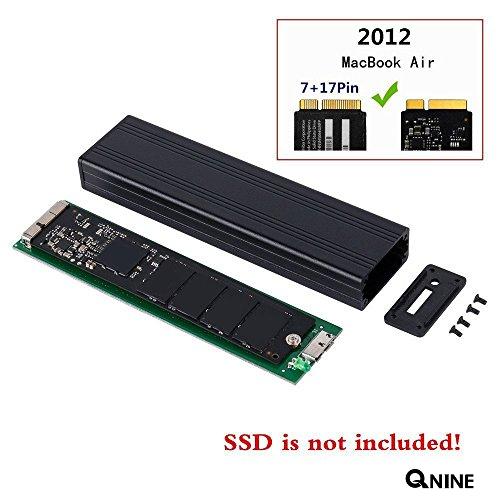 Tarjeta convertidora de Disco Duro HDD QNINE M.2 SATA a A1465 A1466 Adaptador para MacBook Air SSD Soporte 2230 2242 2260 2280 SSD SÓLO Año 2012 